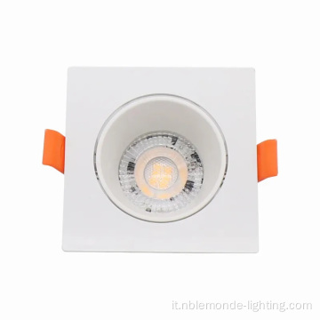 Downlight a LED in plastica lineare di plastica lineare rotabile